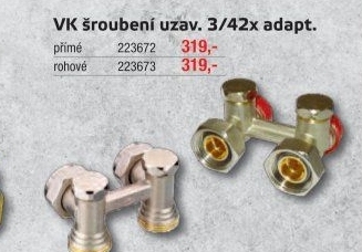 Šroubení uzavírací Guvex