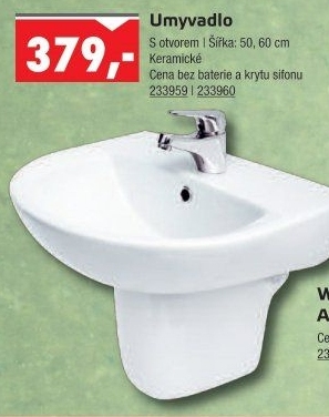 Umyvadlo Ares Cersanit