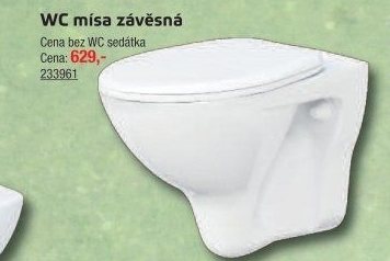 Závěsné WC Ares Cersanit