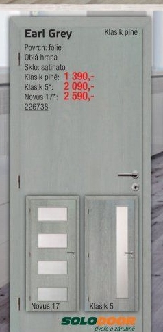 Interiérové dveře Solodoor