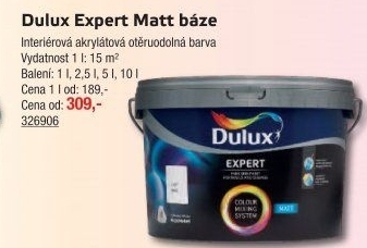 Barva interiérová Expert Matt Dulux