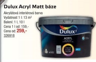 Barva interiérová Acryl Matt Dulux
