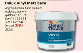 Barva Vinyl Dulux Trade