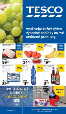 akční leták Tesco 4.9.2019-10.9.2019