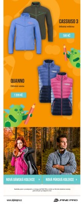 akční leták ALPINE PRO 2.9.2019-10.9.2019