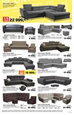 akční leták Sconto nábytek 4.9.2019-24.9.2019