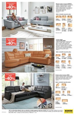akční leták Sconto nábytek 4.9.2019-24.9.2019