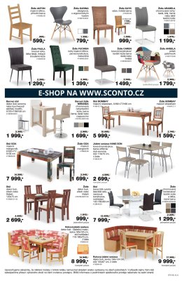 akční leták Sconto nábytek 4.9.2019-24.9.2019