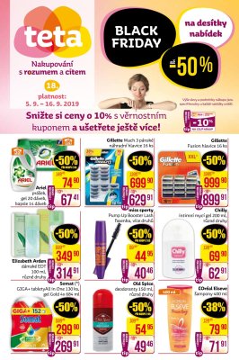 akční leták Teta drogerie 5.9.2019-16.9.2019