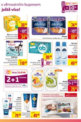 akční leták Teta drogerie 5.9.2019-16.9.2019