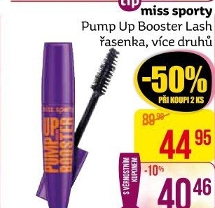 Řasenka Pump Up Booster Miss Sporty