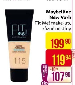 Make up Fit me! Matte + Poreless Maybelline