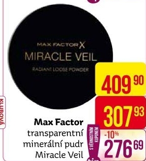 Pudr minerální Miracle Veil Max Factor