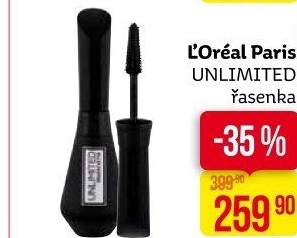 Řasenka Unlimited Mascara L'