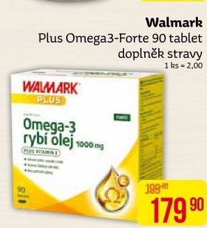 Doplněk stravy Omega-3 rybí olej Plus Walmark