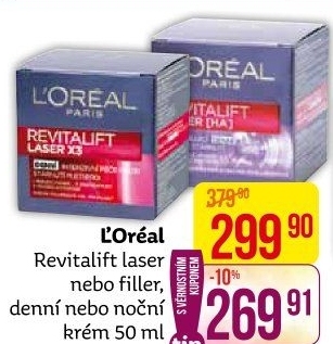 Krém pleťový Laser Revitalift L'