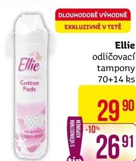 Odličovací tampony Ellie