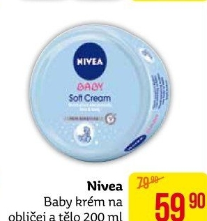 Krém hydratační na obličej a tělo dětský Baby Nivea