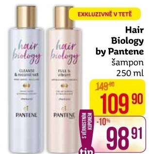 Šampon Hair Biology Pantene