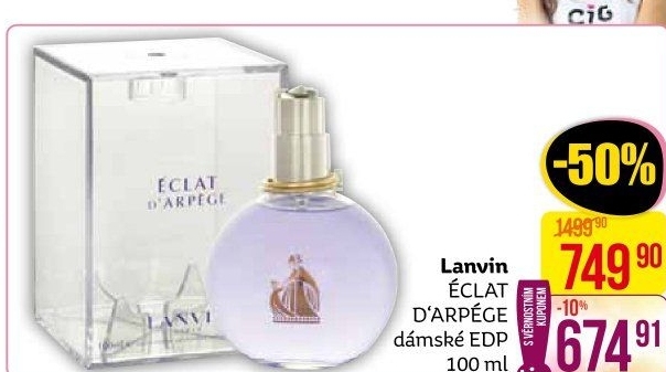 Parfémovaná voda dámská Eclat D'