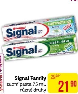 Pasta na zuby Family Signal