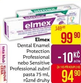 Pasta na zuby Dental Enamel Protection Professional Elmex