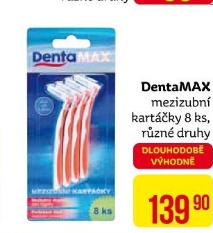 Mezizubní kartáčky Dentamax
