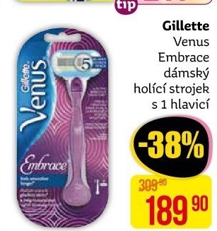 Holicí strojek dámský Embrace Gillette Venus