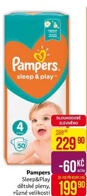 Pleny dětské Pampers Sleep &amp