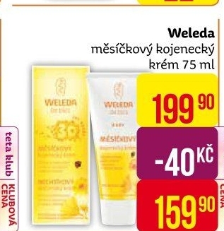 Krém měsíčkový kojenecký Baby Weleda