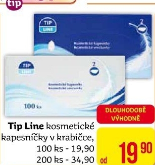 Papírové kapesníčky Tip Line - box