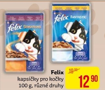 Kapsičky pro kočky Felix Purina
