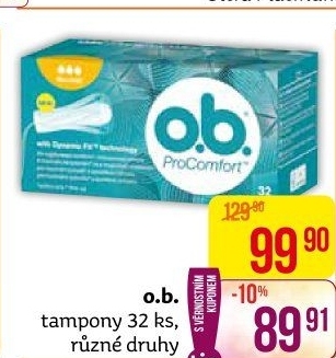 Tampony O.B.
