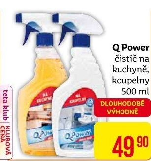 Čistič kuchyně Q Power
