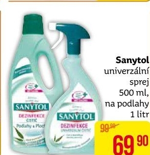 Dezinfekční univerzální čistič ve spreji Sanytol
