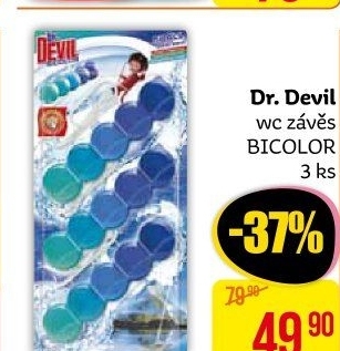 WC blok Bicolor Dr. Devil