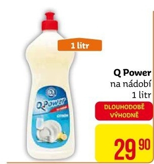 Prostředek na nádobí Q Power