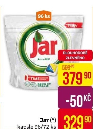 Kapsle do myčky All in 1 Jar