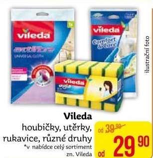 Houbička na nádobí Vileda