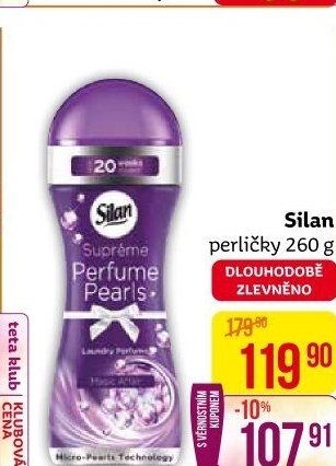 Vonné perličky do pračky Silan