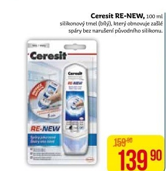 Obnovovač zašlého silikonu Ceresit