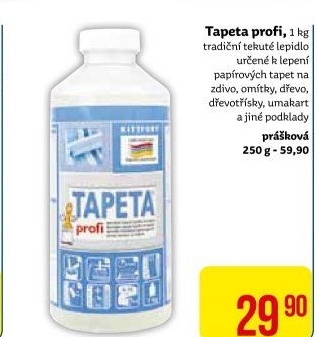 Lepidlo na tapety tekuté Tapeta Profi Kittfort