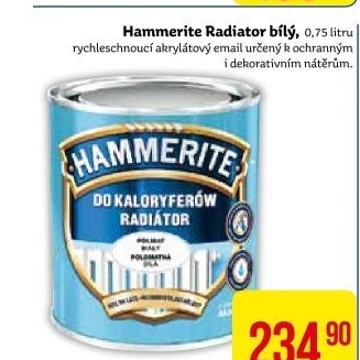 Akrylový email na radiátory Hammerite