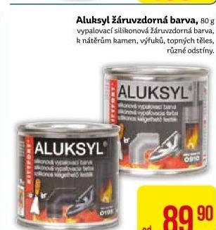 Barva žáruvzdorná Aluksyl Kittfort