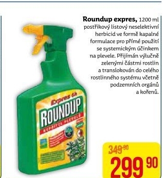 Herbicid sprej Roundup Expres