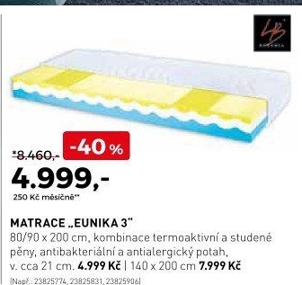 Matrace Eunika 3