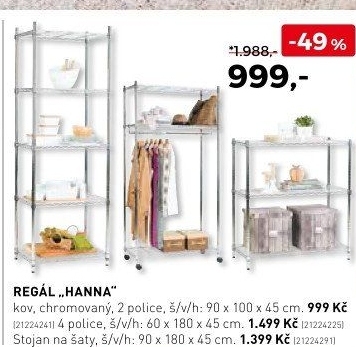 Regál Hanna