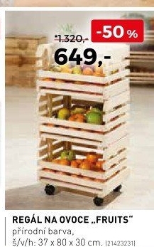 Regál na ovoce Fruits