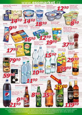 akční leták ESO MARKET 11.9.2019-22.9.2019