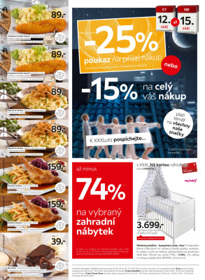 akční leták XXXLutz 9.9.2019-22.9.2019